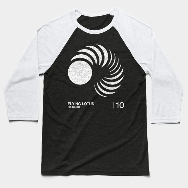 Flying Lotus / Minimalist Graphic Artwork Design Baseball T-Shirt by saudade